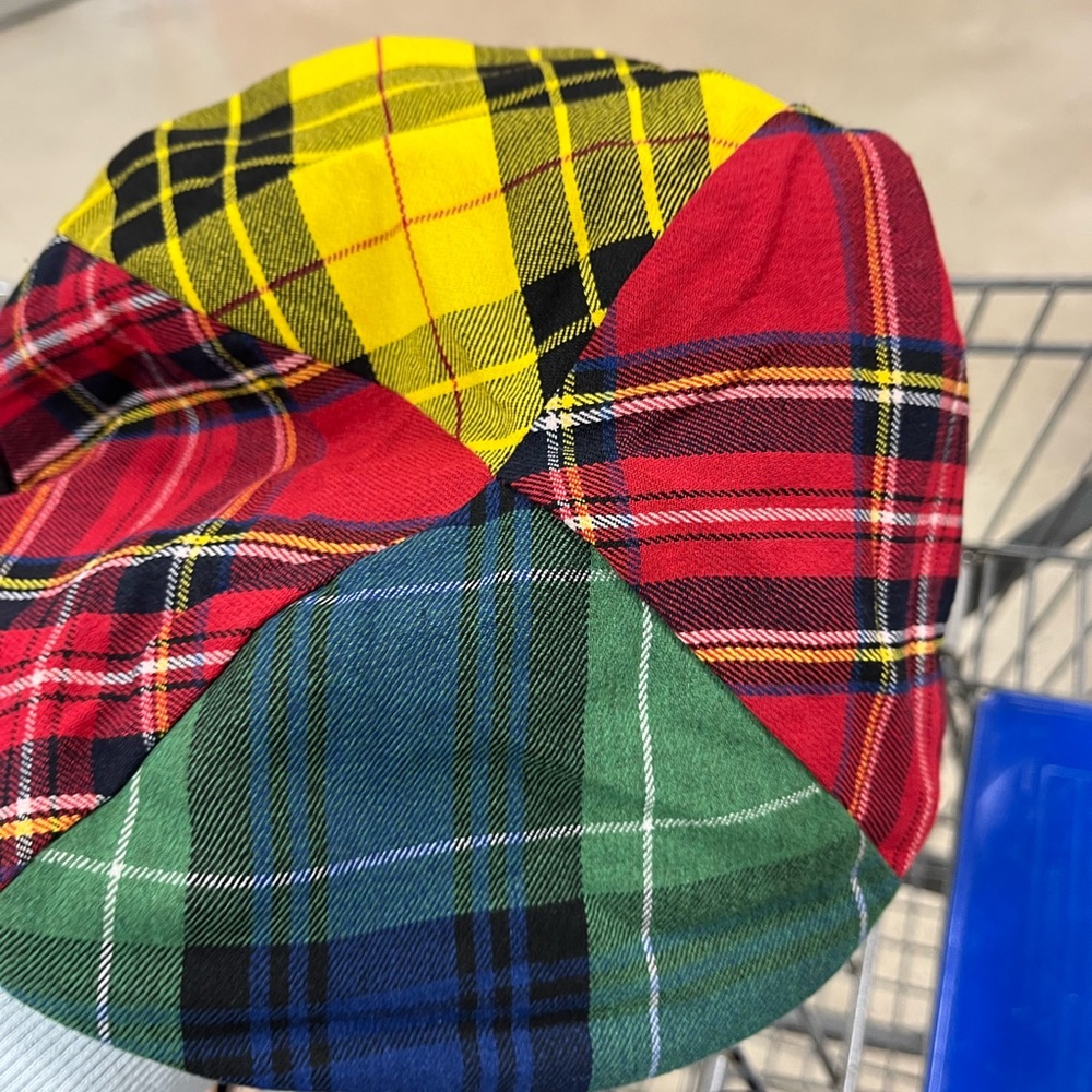Junior Gaultier Multicolor Plaid Kids Hat